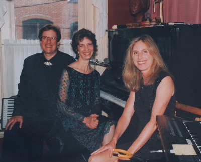 Left to right: Liz Hood, Teresina Huxtable, Carol Christensen
