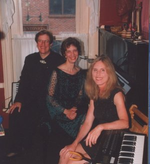 Left to right: Liz Hood, Teresina Huxtable, Carol Christensen